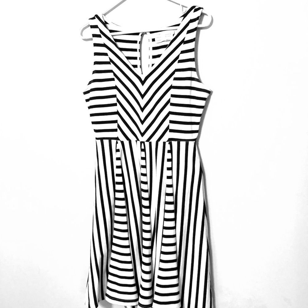 Anthropologie fit and flare dress with pockets